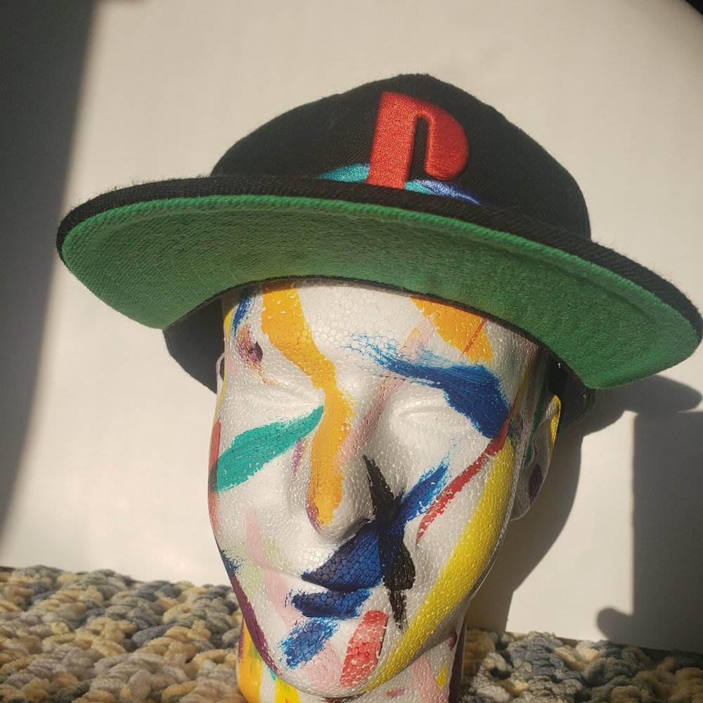 Playstation Embroidered Flat-Billed Adjustable Snapback